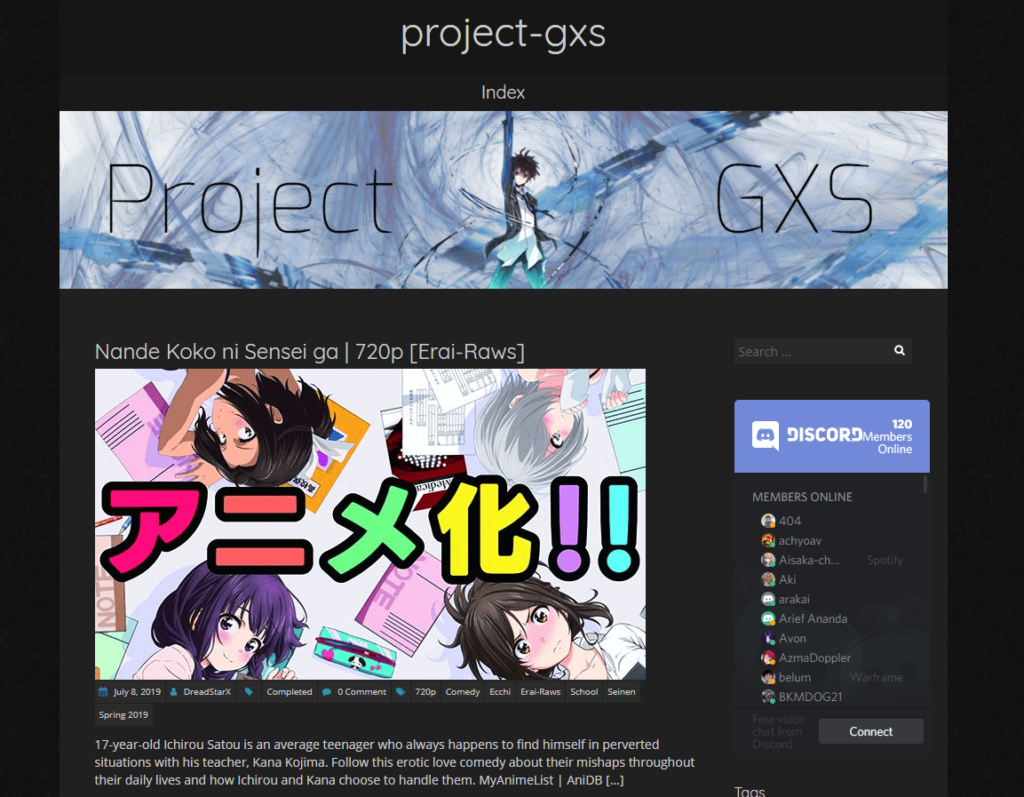 projectgxs torrent site