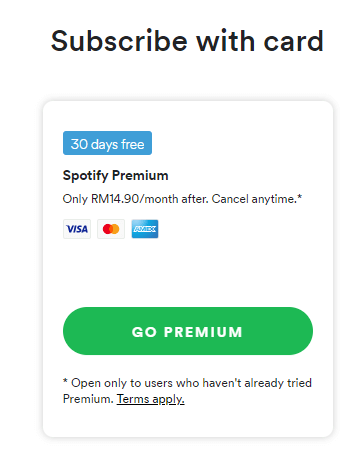 Spotify price