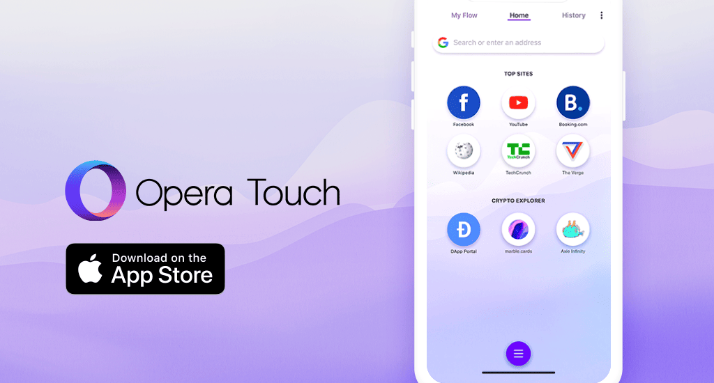 Opera Touch browser