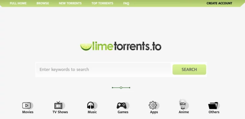 lime torrents website