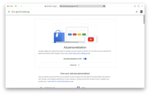 Google Ad Personalization