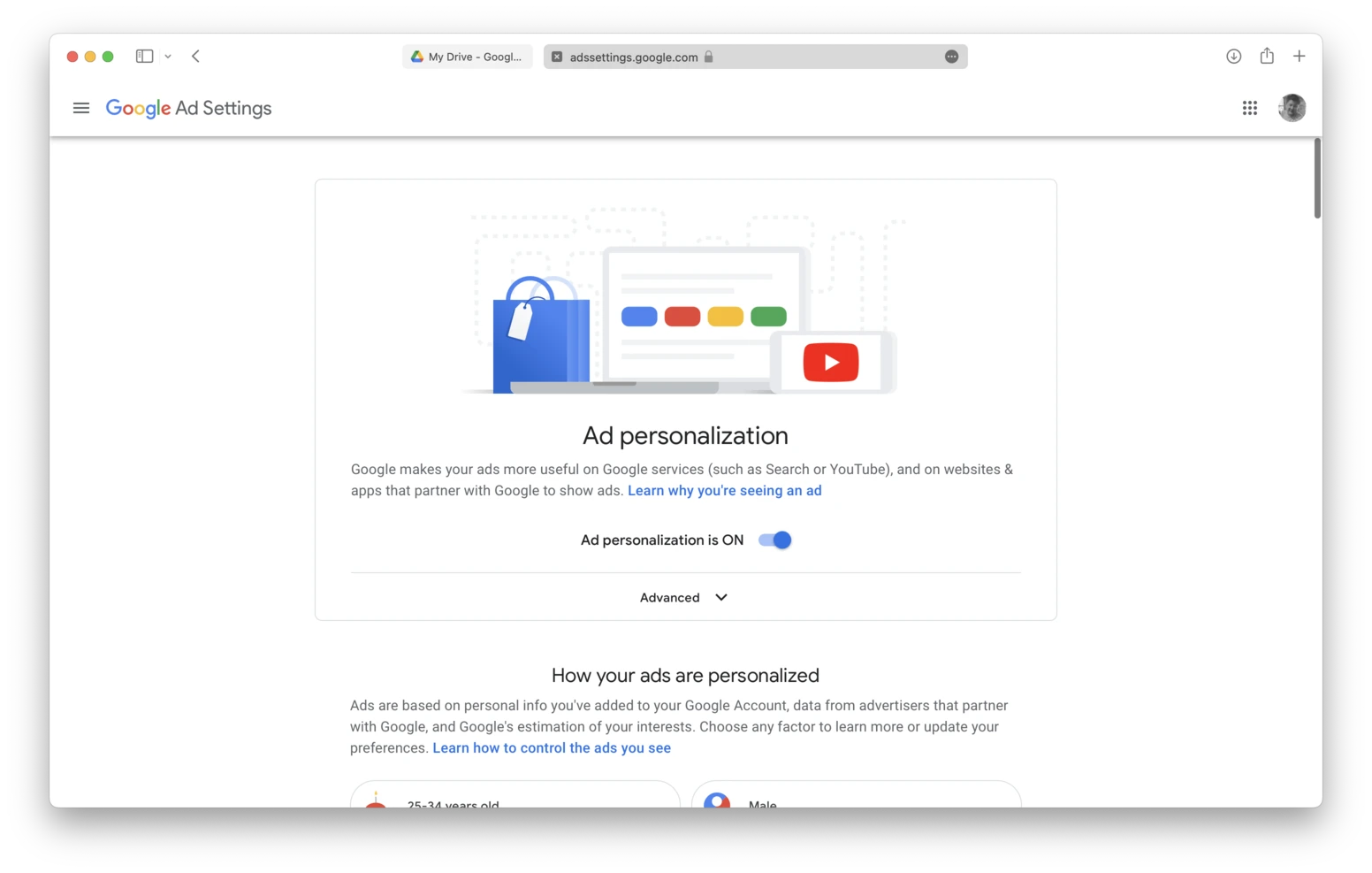 Google Ad Personalization