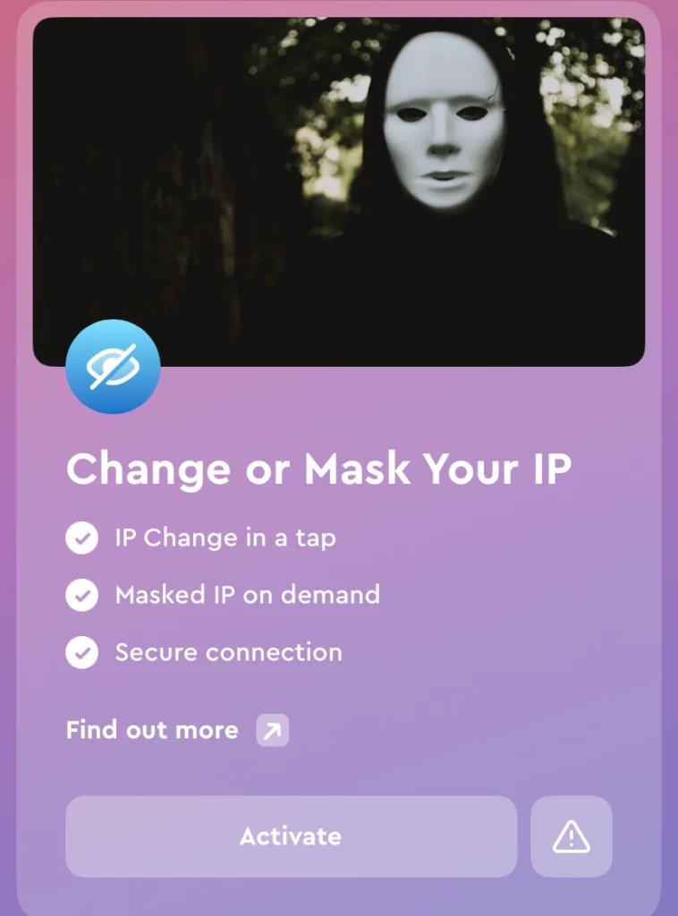 change or musk your ip