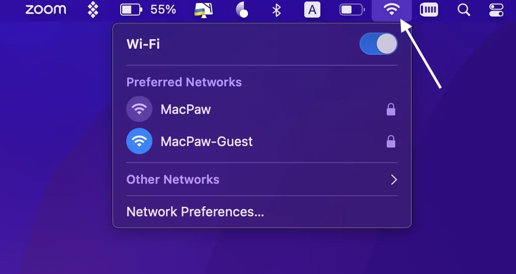 find you network ssid