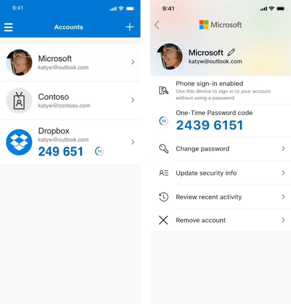 Microsoft Authenticator App