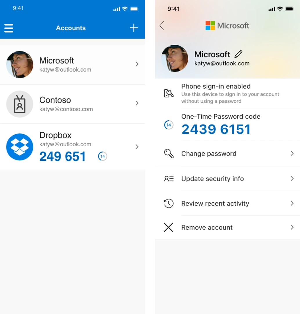 Microsoft Authenticator App