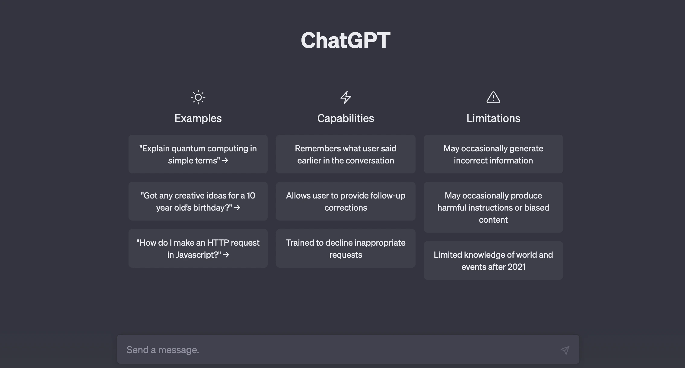 what is chatgpt