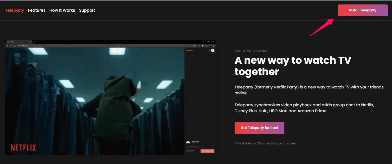 This Chrome Extension Lets You Video Call Friends While Watching Netflix,  Prime Video | Beebom