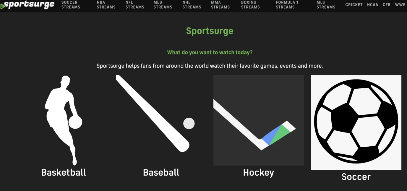 SportSurge club 