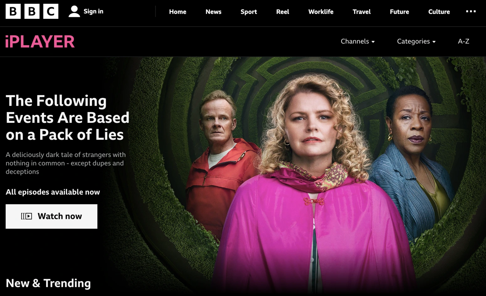 bbc iplayer website