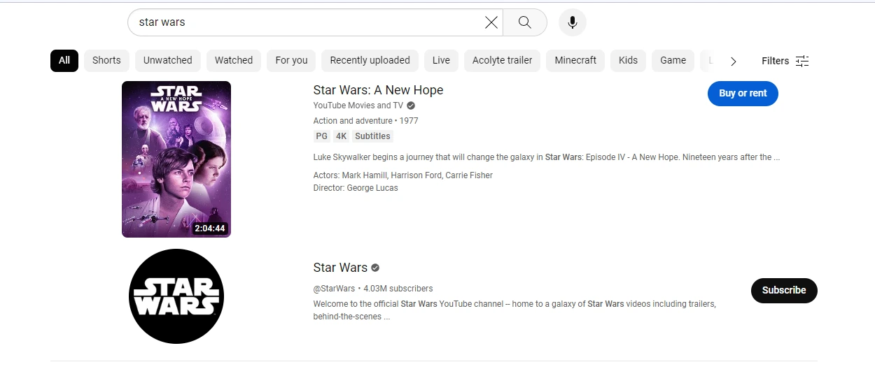 Star wars a new hope watch online discount free