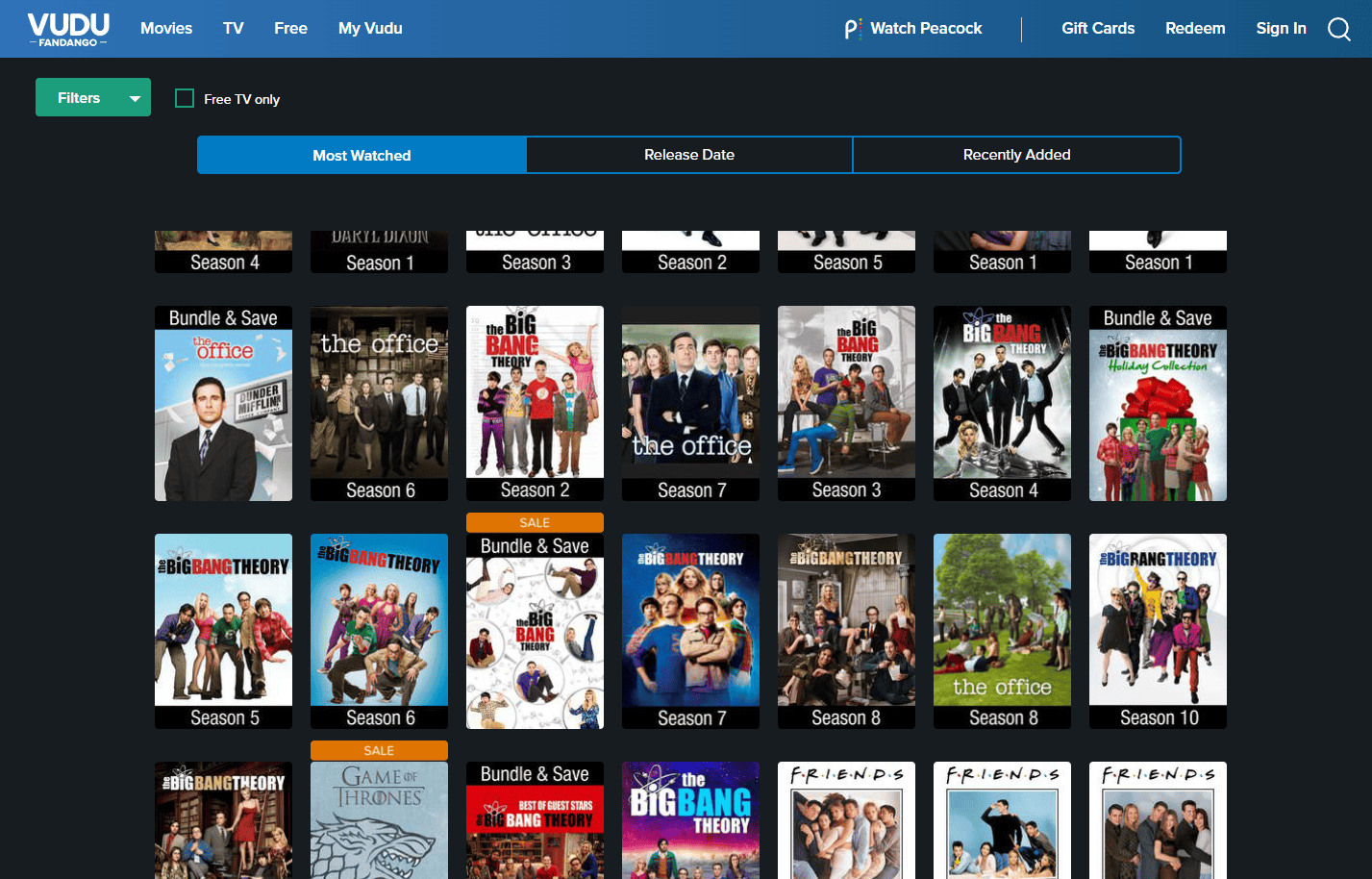 Vudu TV