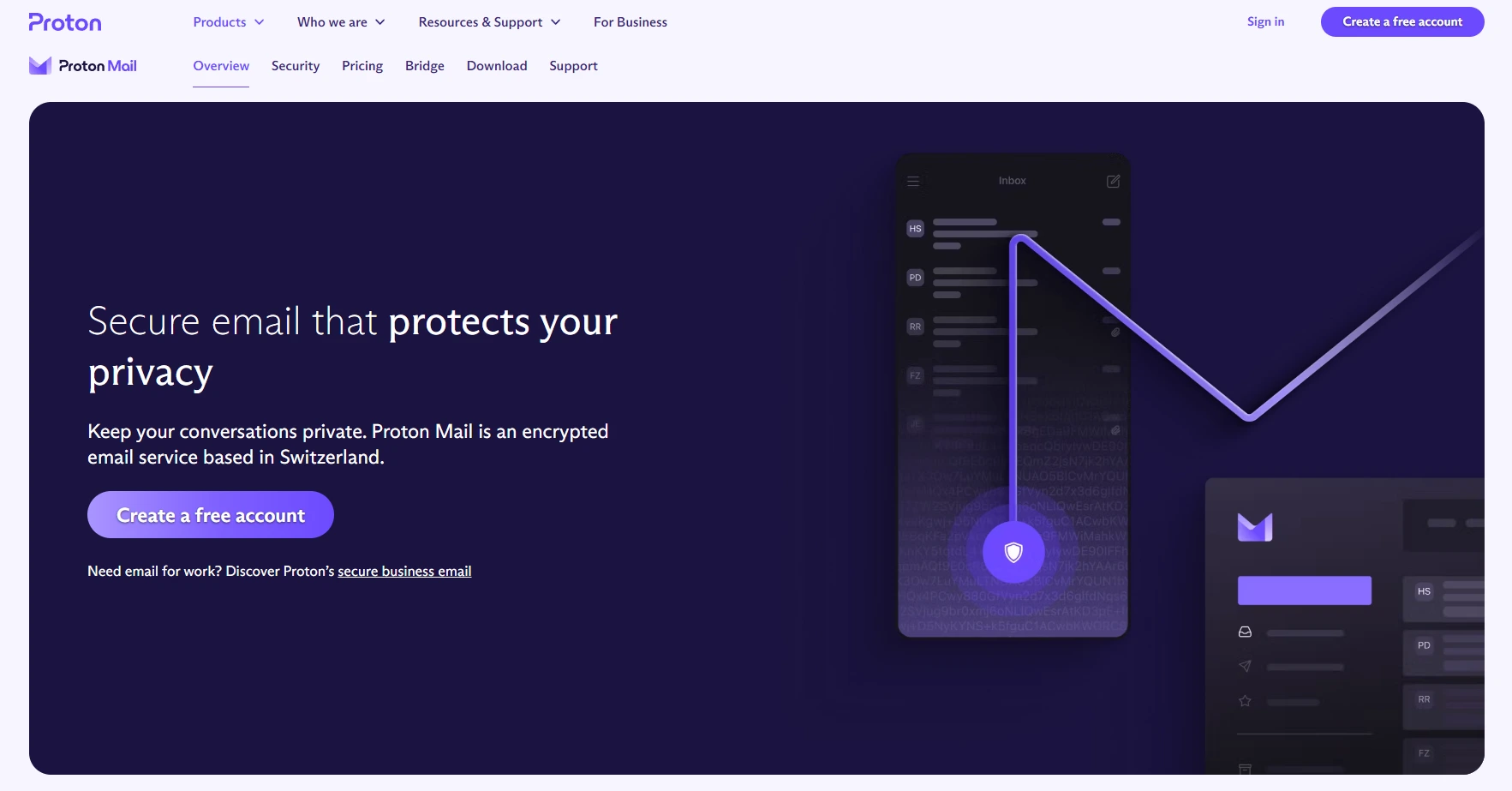 protonmail client