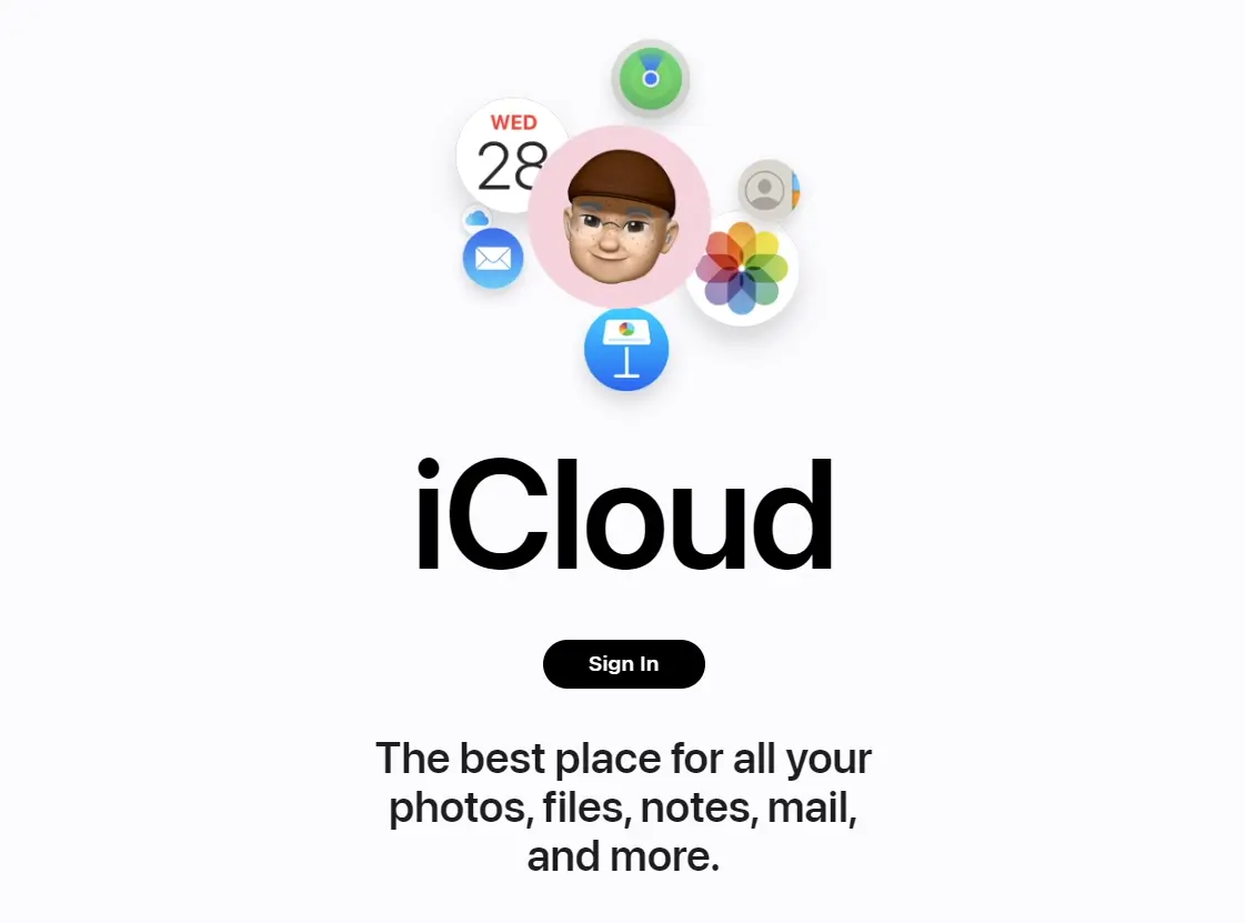 iCloud storage