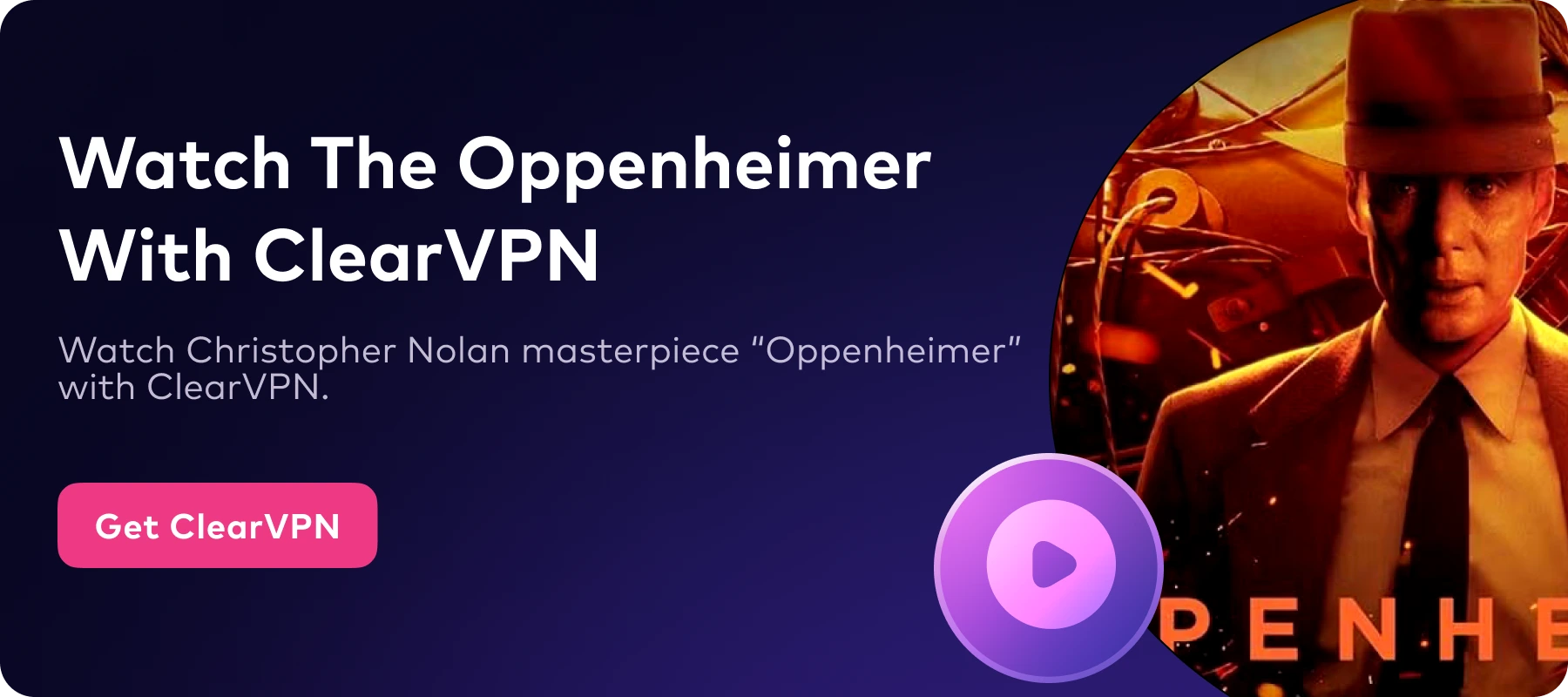 watch Oppenheimer with clearvpn