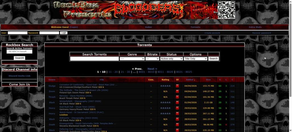 RockBox site