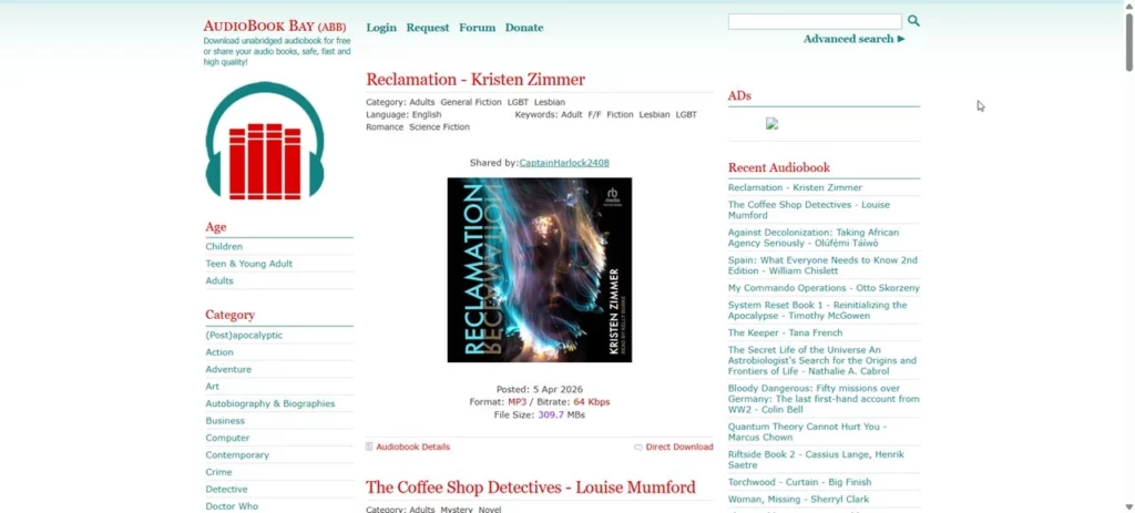 audiobook-bay site