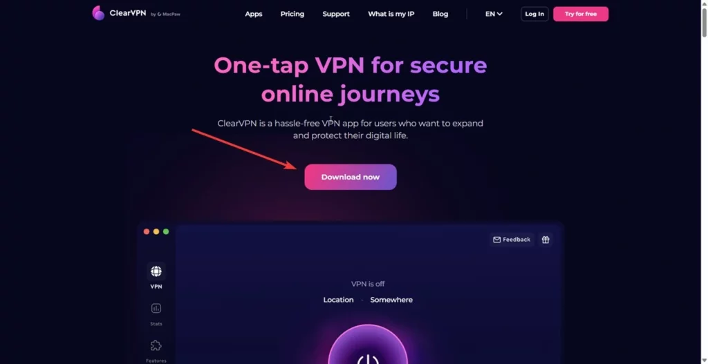clearvpn site download