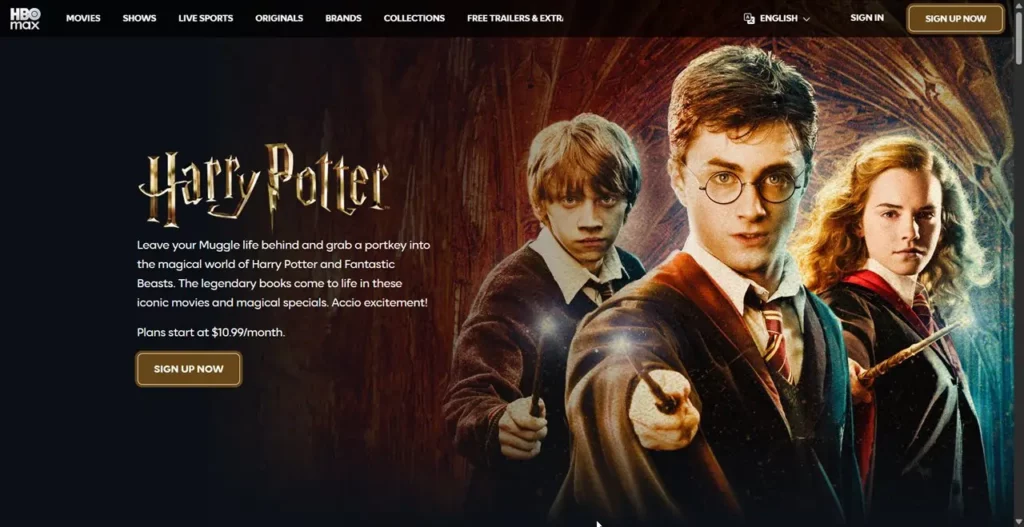 max Harry Potter