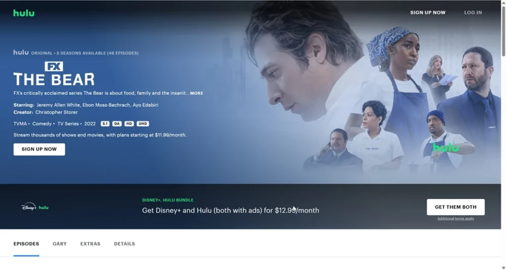 Hulu and the Bear